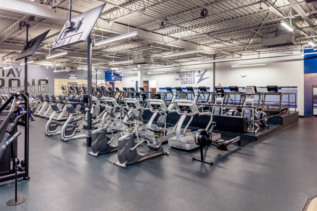 Aerial of fitness facility